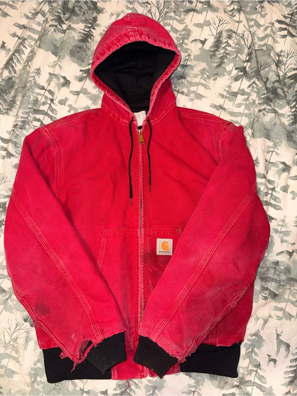 Carhartt Vintage Red Jacket